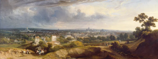 View of Paris from Montmartre, 1829