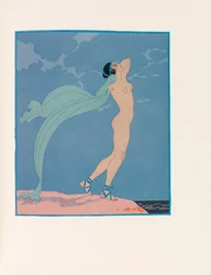 Illustration for The Songs of Bilitis by Pierre Louÿs, 1922