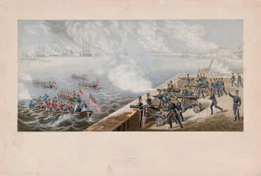 Review of the British Fleet etc., Portsmouth