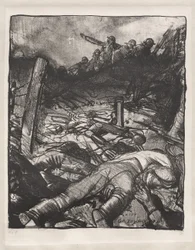 War Series: The Charge, Left Detail