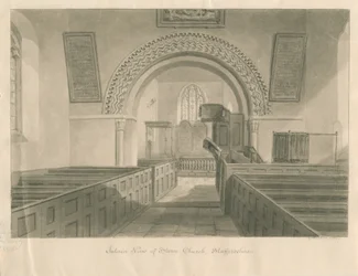 Interior of Stowe Church