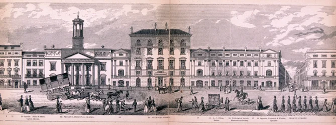 Panorama of London, 1849