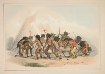 Buffalo Dance, plate 8 from the North American Indian Portfolio