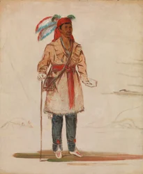 Ee-tów-o-kaum, Both Sides of the River, Chief of the Tribe