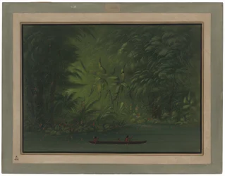 Entrance to a Lagoon, Shore of the Amazon