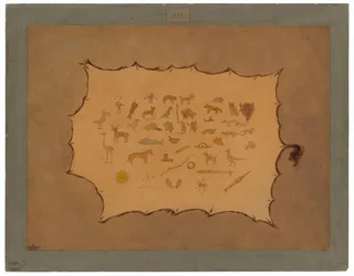 Facsimile of an Ojibbeway Robe