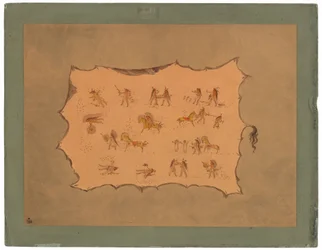 Facsimile of the Robe of Mah-to-toh-pa