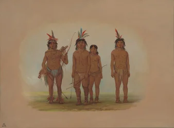 Four Macouchi Indians