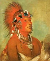 Jee-hé-o-hó-shah, Cannot Be Thrown Down, a Warrior