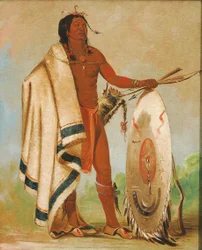 Kotz-a-tó-ah, Smoked Shield, a Distinguished Warrior