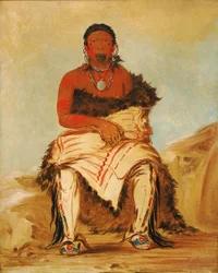 Lá-shah-le-stáw-hix, Man Chief, a Republican Pawnee