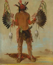 Mah-to-he-ha, Old Bear, a Medicine Man, 1832