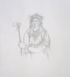 Men-son-se-a (The Lefthand) 1852