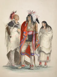 North American Indians, 1845