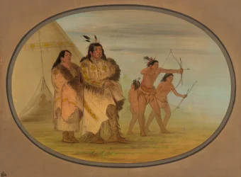Ojibbeway Indians, 1861-1869