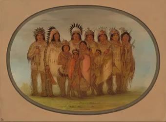 Ojibbeway Indians in Paris