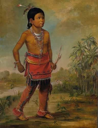 Osceola Nick-a-no-chee, a Boy, 1840