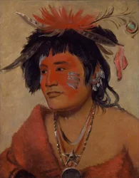 Pah-shee-náu-shaw, a Warrior