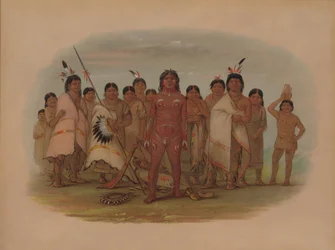 Paint Me - Apache, 1855-1869