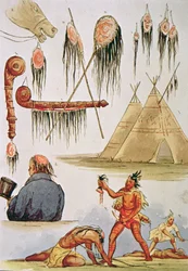 Scalping and decorative use of scalps