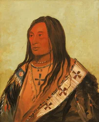 Táh-zee-keh-dá-cha, Torn Belly, a Distinguished Brave