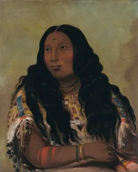 Tchon-su-mons-ka, Sand Bar, Wife of the Trader François Chardon
