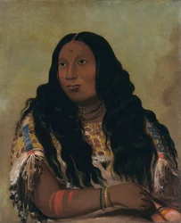 Tchón-su-móns-ka, Sand Bar, Wife of the Trader François Chardon