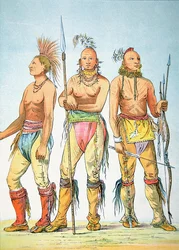 Three Osage Braves