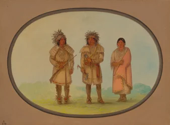 Three Peoria Indians