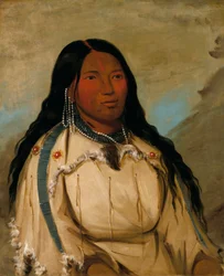 Tow-éé-ka-wet, a Cree Woman