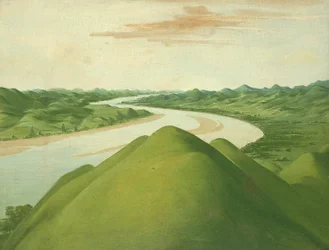 View in the "Cross Timbers," Texas