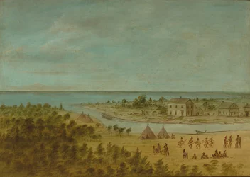 View of Chicago in 1837, 1861-1869
