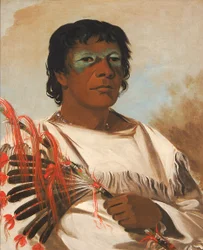 Wah-pe-kée-suck, White Cloud Called the Prophet, Adviser to Black Hawk