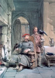 Knight and Page, 19th century