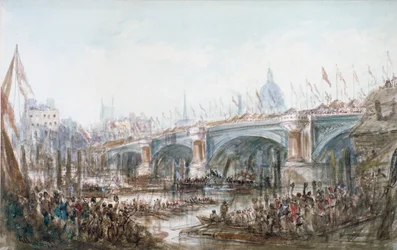 Opening of Blackfriars Bridge, London