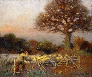 A Sheepfold, Early Morning