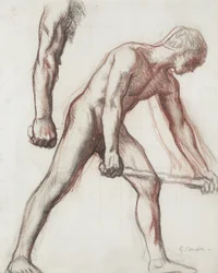 Nude Study for the Boy and the Man, 1908