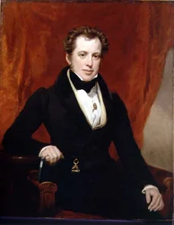 Portrait of the actor Mr. Harley, famous for his portrayal of the 