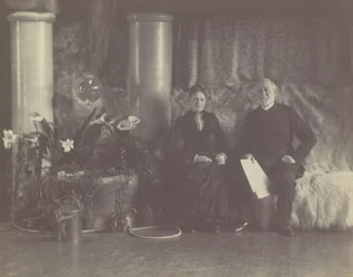 Mr. and Mrs. Charles L. Tiffany in Louis C. Tiffany