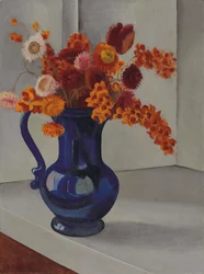 Straw Flowers and Bittersweet
