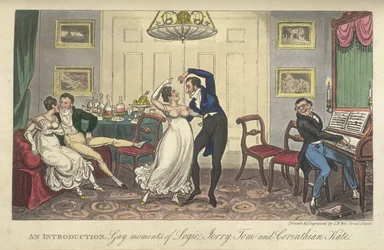 A Couple Dancing, Life in London, etc., by Pierce Egan