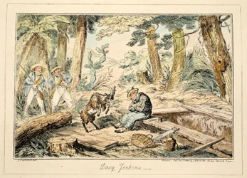 Davy Jenkins, from Greenwich Hospital, a Series of Naval Sketches, Descriptive of a Life of a Man-of-War