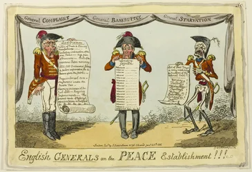English Generals on the Peace Establishment