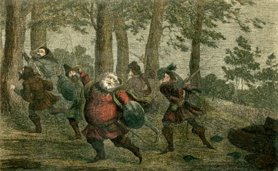 Falstaff Sweats to Death, and Lards the Lean Earth as He Walks Along