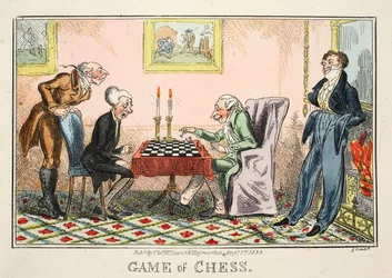 Game of Chess, Published by Thomas McLean, 1835