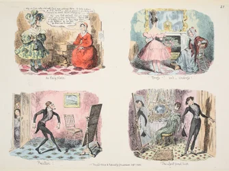 Illustration from The Whole Art of Dress or The Road to Elegance and Fashion, published 1832