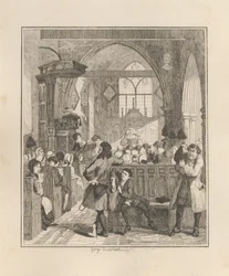 Jack Sheppard Committing the Robbery in Willesden Church