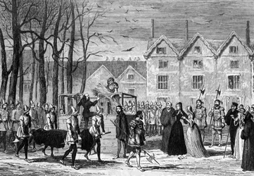 Lady Jane Grey Meeting the Body of Her Husband on the Way to the Scaffold, 1554