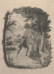 Man and Woman in the Garden
