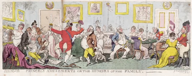 Princely Amusements or The Humors of the Family